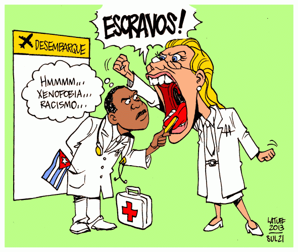 Primeira consulta de um médico de Cuba no Brasil