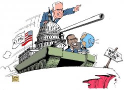 EUA e Israel querem levar a guerra no Irã