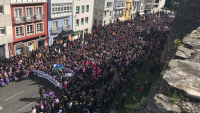 Milhares de mulheres galegas defendem em Lugo a "revolta feminista"