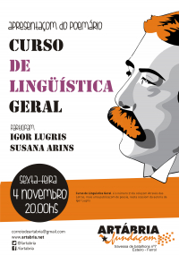 Igor Lugris apresenta na Artábria o 'Curso de Linguística Geral'