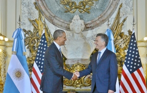 Obama (EUA) e Macri (Argentina)