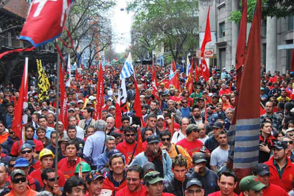 Central operária uruguaia anuncia duas greves parciais