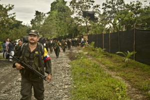 As FARC se retiraram totalmente da luta armada no ano passado, tornando-se um partido político registrado