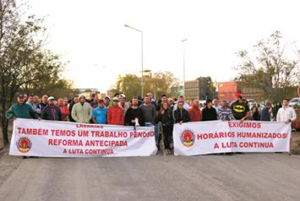 Portugal: Falta a resposta patronal à forte greve na Somincor