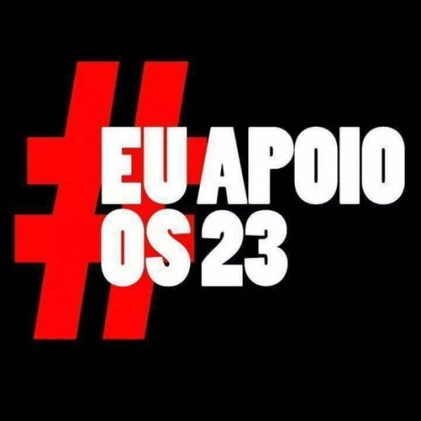 Comunistas galegos apoiam os 23 ativistas brasileiros condenados por se manifestar