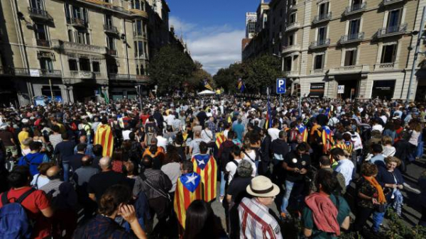 Corrent Roig diante das buscas e detenções na Catalunha