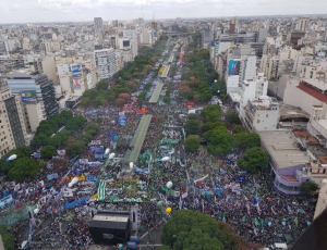 Argentina: 400 mil dizem NÃO ao ajuste neoliberal