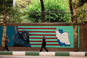 Antiga embaixada dos EUA em Teerã