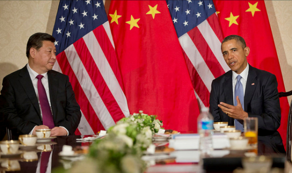 Xi Jinping, presidente da China e Barack Obama, dos EUA