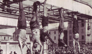 27 de abril de 1945 – Mussolini é capturado pela Resistência Italiana e executado