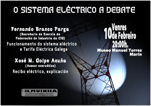 Marim tem debate sobre o sistema elétrico na Galiza