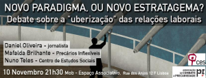 Debate em Lisboa: a “uberização” das relações laborais