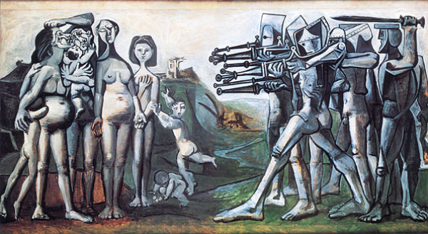 &quot;Massacre na Coreia&quot;, por Pablo Picasso.
