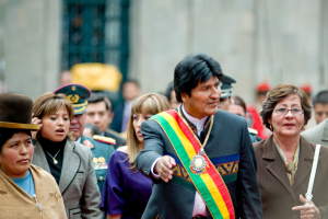 Presidente boliviano Evo Morales está desde 2006 à frente do país