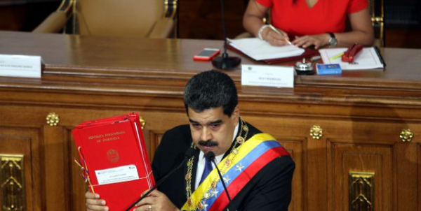 Maduro apresentou propostas durante sessão da ANC nesta quinta-feira