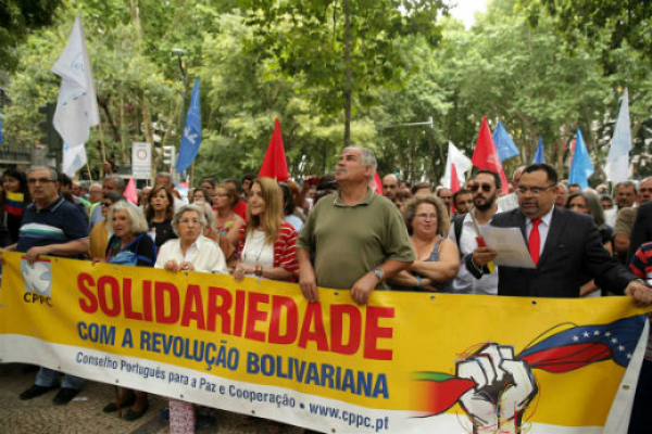 Solidariedade portuguesa com o povo e os trabalhadores venezuelanos