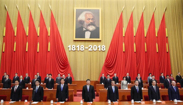 Xi Jinping: “Teoria de Karl Marx, dois séculos depois, ainda brilha com a luz da verdade”
