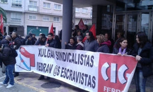 CIG solidariza-se com grevista represaliado em Ferrol