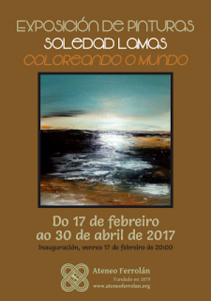 Ateneu Ferrolano apresenta exposiçom de pinturas até 30 de abril