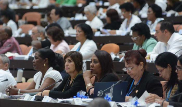 As mulheres no Parlamento cubano