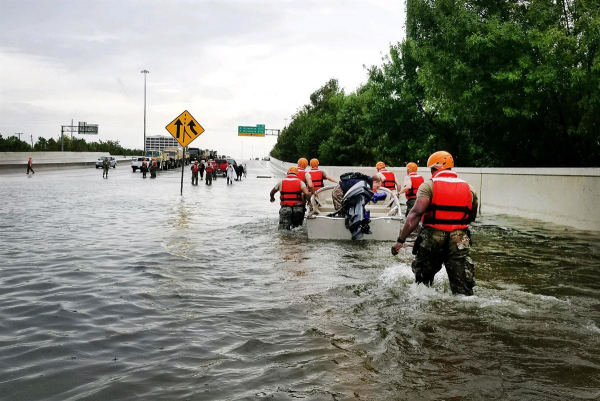 Nos EUA, o furacão Harvey traz lembranças do Katrina