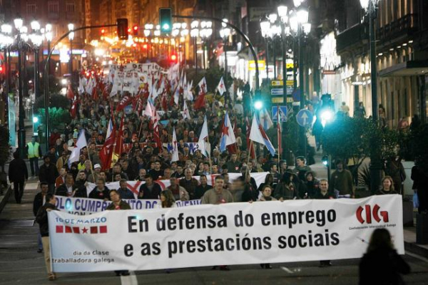 Cresce desemprego e precariedade na Galiza: cai a inscriçom à Segurança social, sobe risco de exclusom social