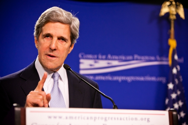 John Kerry confirma petiçom coletiva para bombardear o governo sírio