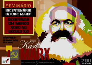 Bicentenário de Karl Marx é tema de seminário em São Paulo