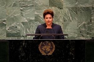 Dilma no Plenário da ONU