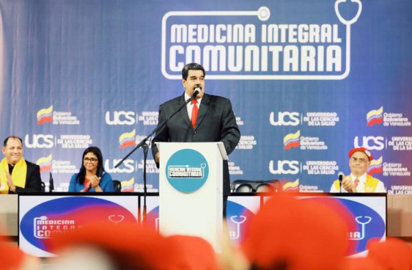 Maduro propõe transformação do sistema de saúde venezuelano