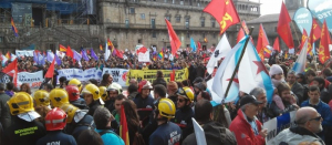 Corrente Vermelha apoia manifestaçom das &quot;Marchas da Dignidade&quot; 25 de fevereiro na Corunha
