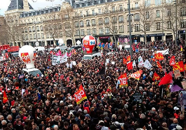 França é sacudida por greves e protestos contra a reforma trabalhista
