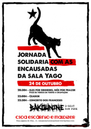 Compostela: Jornada solidaria com as encausadas da sala Yago