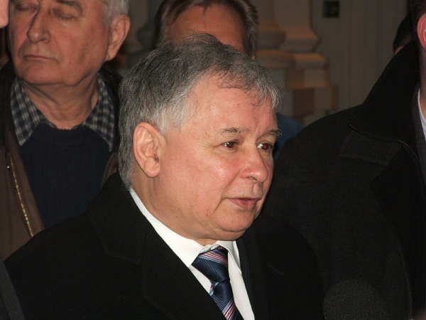 Jaroslaw Kaczynski, líder do Partido da Lei e da Justiça (PIS)