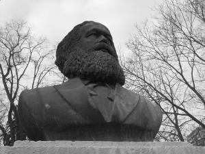 Busto de Marx em Frankfurt