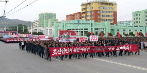 Manifestações ocorreram também fora de Pyongyang