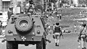 &#039;Caracazo&#039;: população na rua e repressão violenta do governo