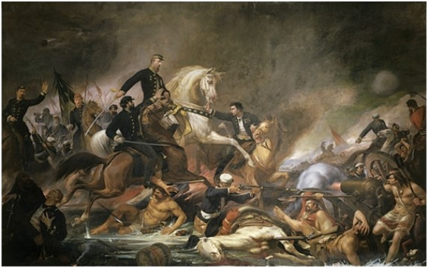 Batalha de Campo Grande, por Pedro Américo de Figueiredo e Melo (1877).