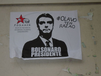 Bolsonaro: o coringa dos "cidadãos de bem" revoltados.