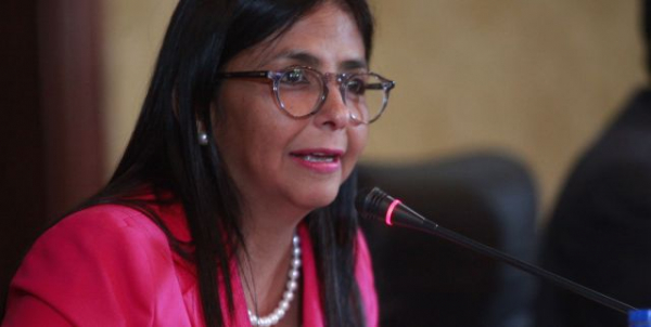 Delcy Rodríguez, chanceler da Venezuela