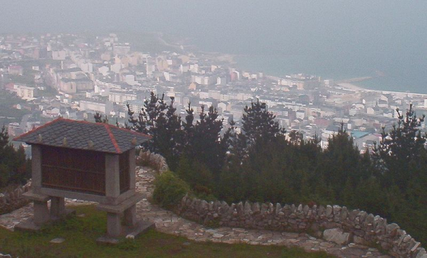 Burela, vista do Castelo