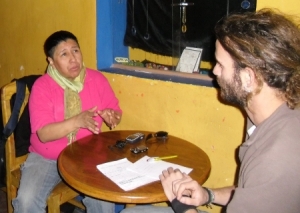 Julieta Paredes em entrevista ao Diário Liberdade em 2011 em La Paz
