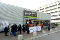 Em Portugal, pessoal do Pingo Doce diz &laquo;basta&raquo;