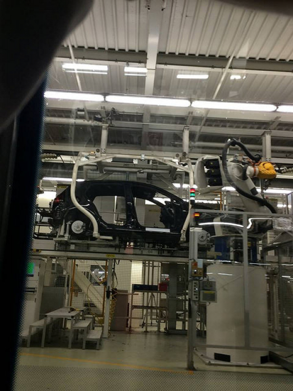 Fábrica da Volkswagen, na Alemanha.