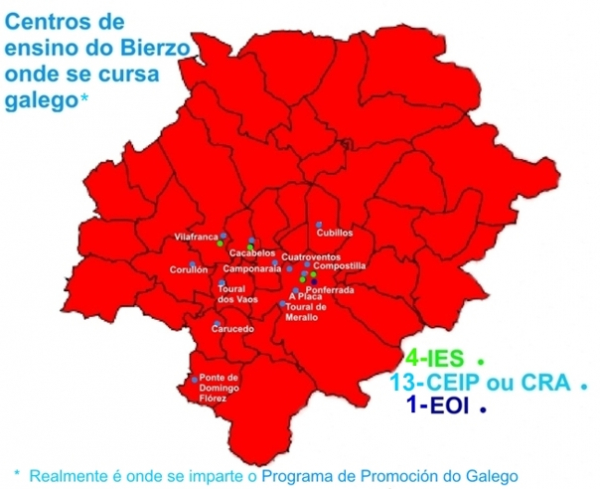 Aumenta alunado que recebe aulas do seu idioma nas comarcas de Seabra e o Berzo